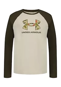 Boys 8-20 Raglan Sleeve Frogskin Logo Graphic T-Shirt