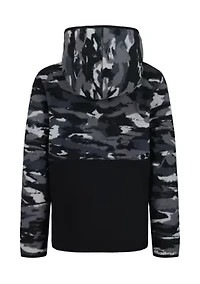 Boys 8-20 Camo Fleece Hoodie