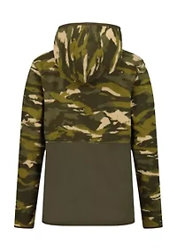 Boys 8-20 Camo Fleece Hoodie