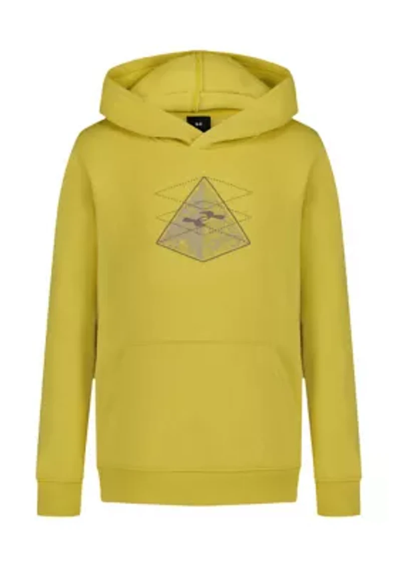 Boys 8-20 Mountain Graphic Fleece Hoodie