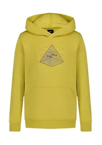 Boys 8-20 Mountain Graphic Fleece Hoodie