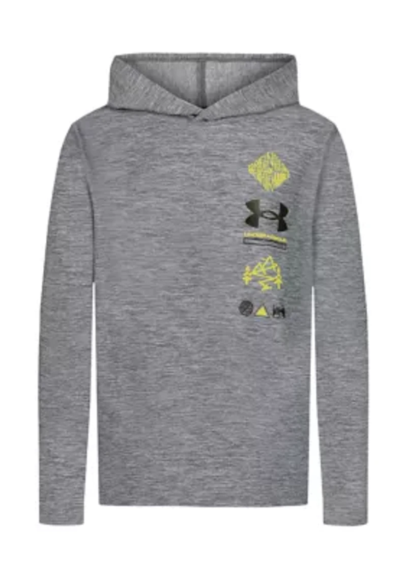 Boys 8-20 Twist Vertical Logo Graphic Hoodie
