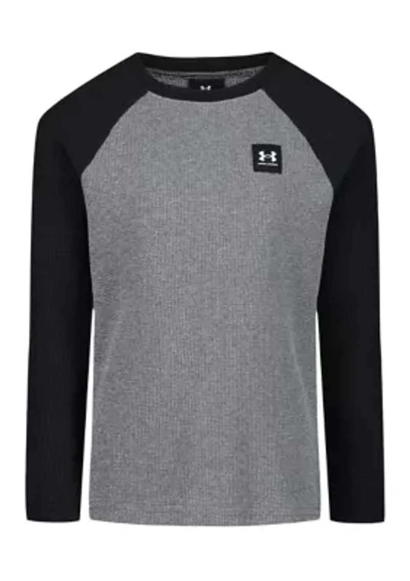 Boys 8-20 Thermal Raglan T-Shirt