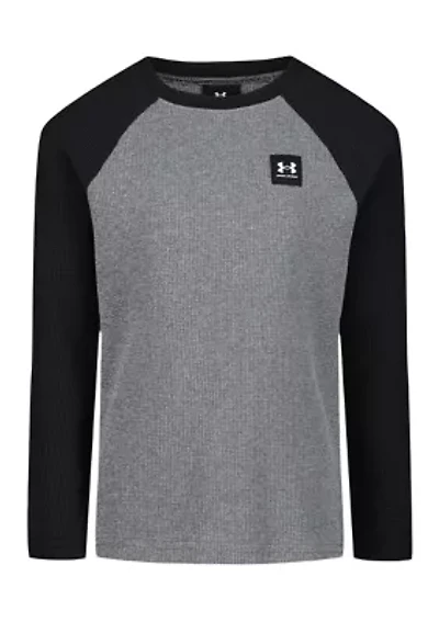 Boys 8-20 Thermal Raglan T-Shirt