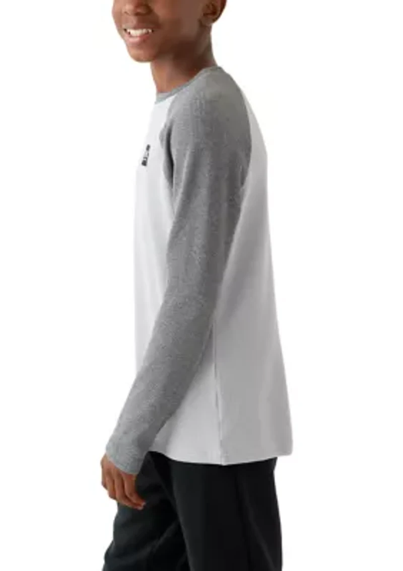 Boys 8-20 Thermal Raglan