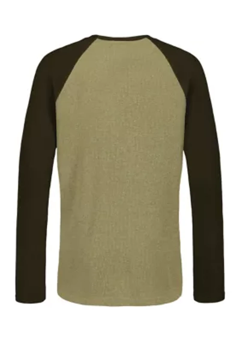 Boys 8-20 Thermal Raglan