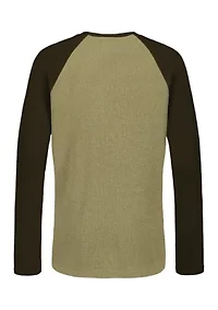 Boys 8-20 Thermal Raglan