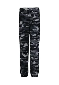 Boys 8-20 Hundo Camo Fleece Joggers