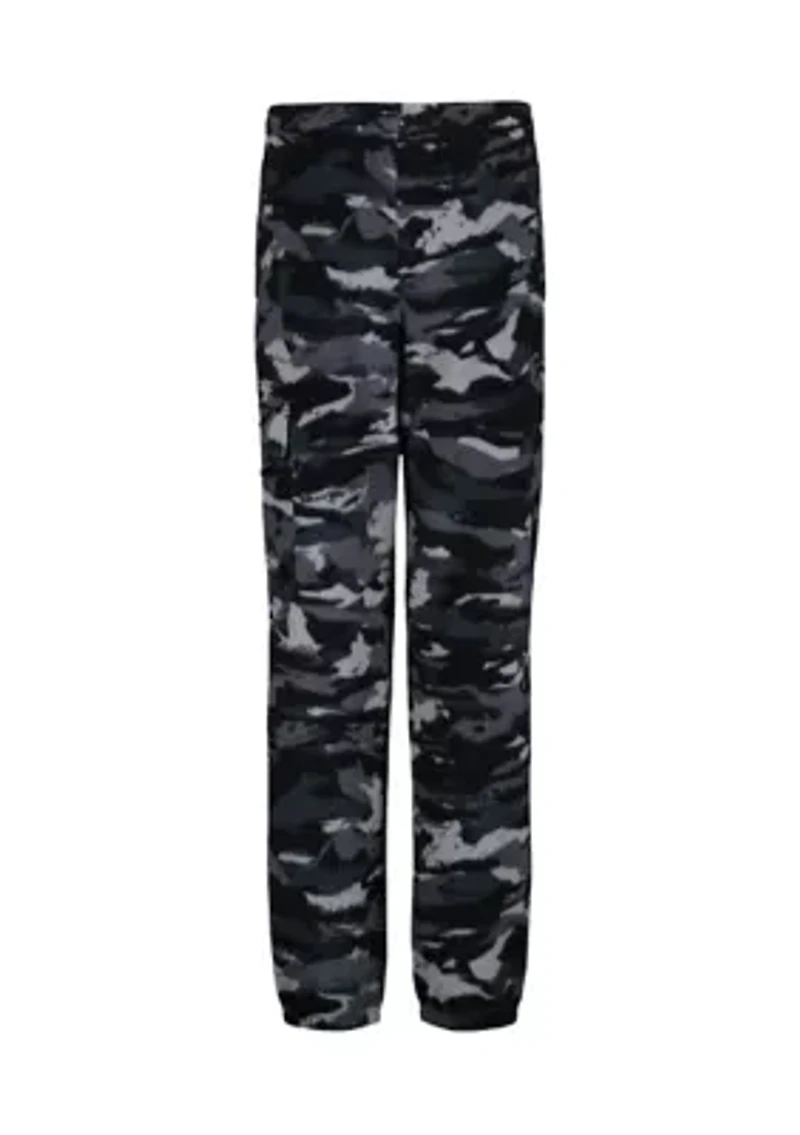 Boys 8-20 Hundo Camo Fleece Joggers
