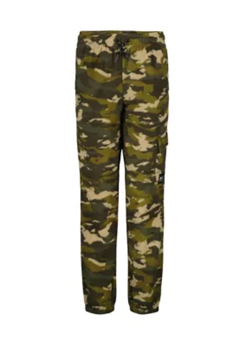 Boys 8-20 Camo Fleece Joggers