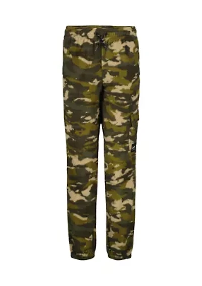 Boys 8-20 Camo Fleece Joggers
