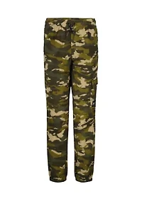 Boys 8-20 Camo Fleece Joggers