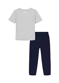 Boys 4-7 Eagle Short Sleeve Tee Set