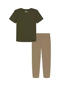 Boys 4-7 Bass Fish Graphic Set
