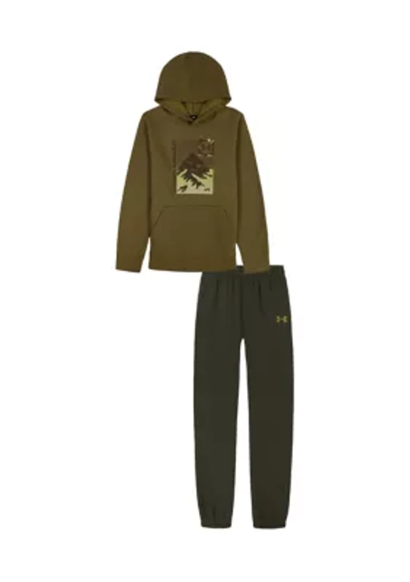 Boys 8-20 Grid Scape Set