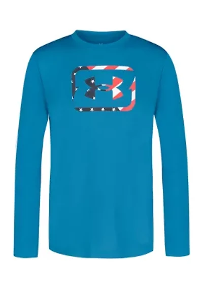Boys 8-20 Freedom Long Sleeve UPF Swim Shirt