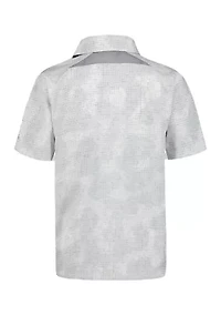 Boys 8-20 Printed Fish Shirt