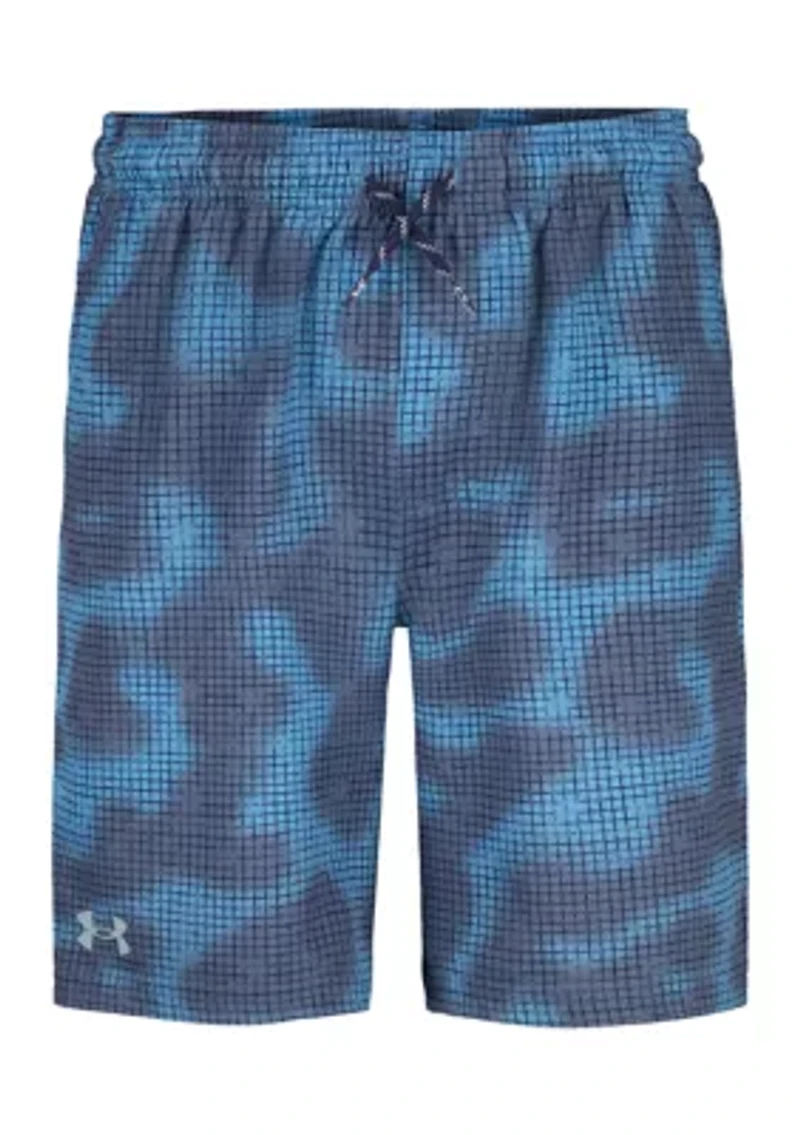 Boys 8-20 Camo Stretch Printed Shorts
