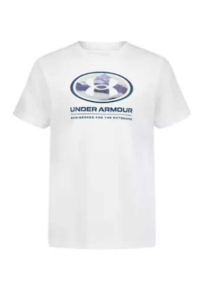 Boys 8-20 Branded Scene Short Sleeve Shirt