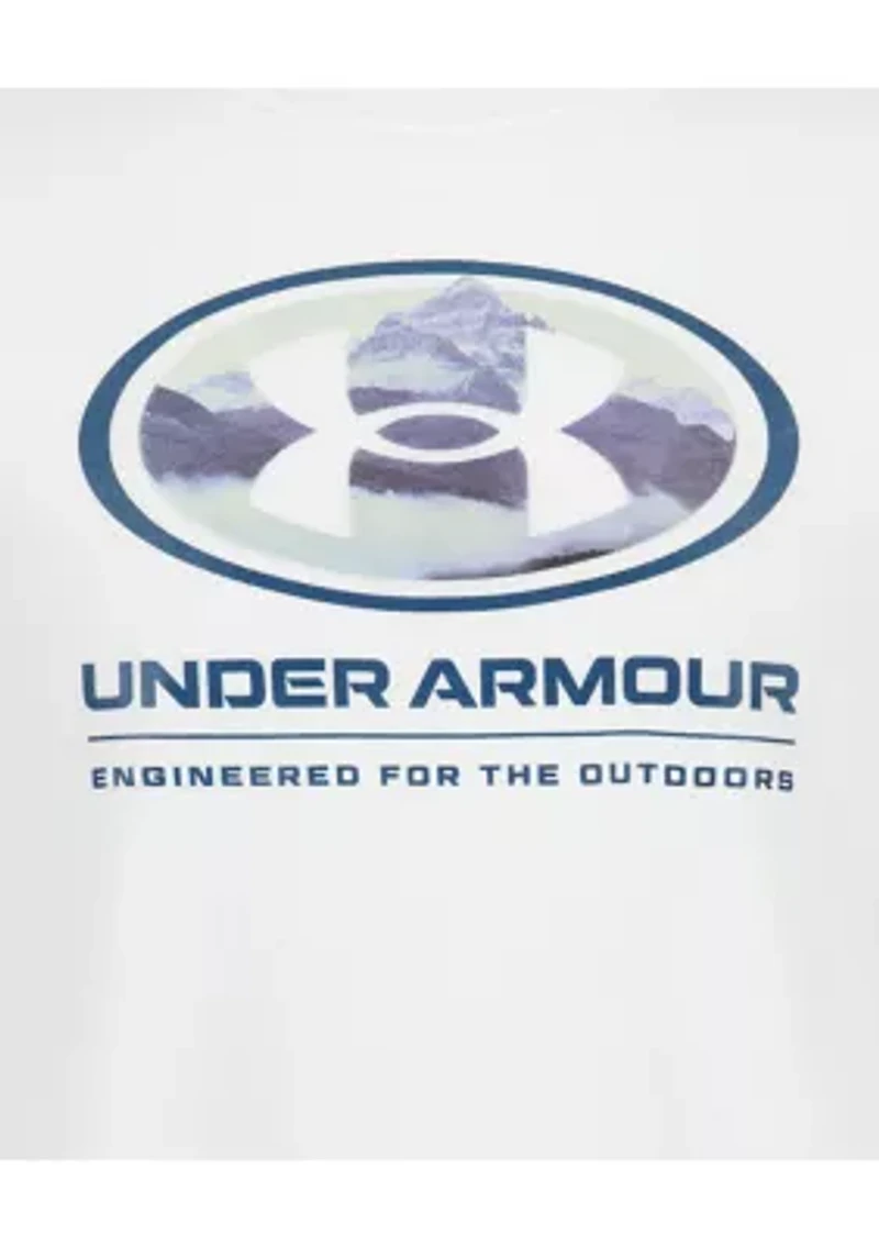 Boys 8-20 Branded Scene Short Sleeve Shirt