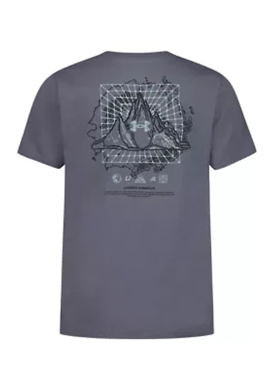 Boys 8-20 Grid Escape Short Sleeve Shirt