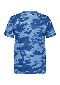 Boys Camo Short Sleeve Shirt