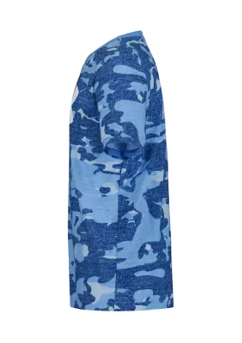 Boys Camo Short Sleeve Shirt