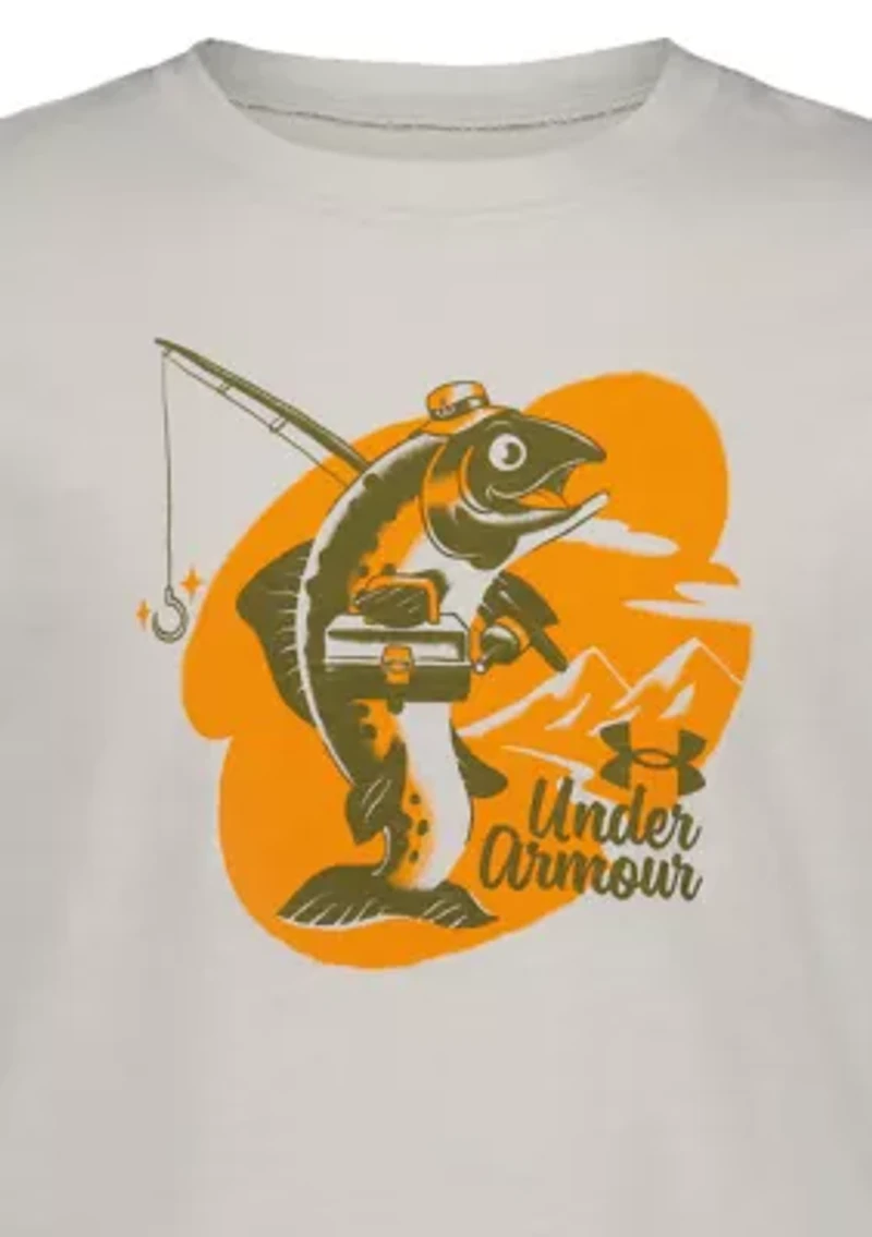 Boys 8-20 Trout Fishing T-Shirt