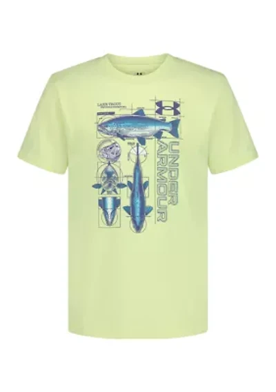 Boys 8-20 Schematic Trout T-Shirt
