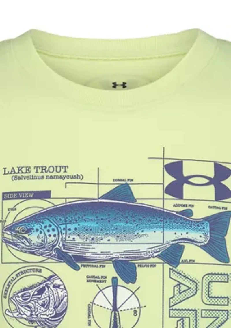 Boys 8-20 Schematic Trout T-Shirt