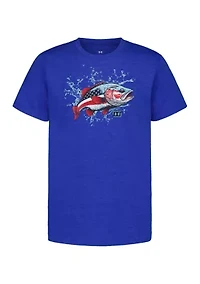 Boys 8-20 Freedom Bass Short Sleeve T-Shirt