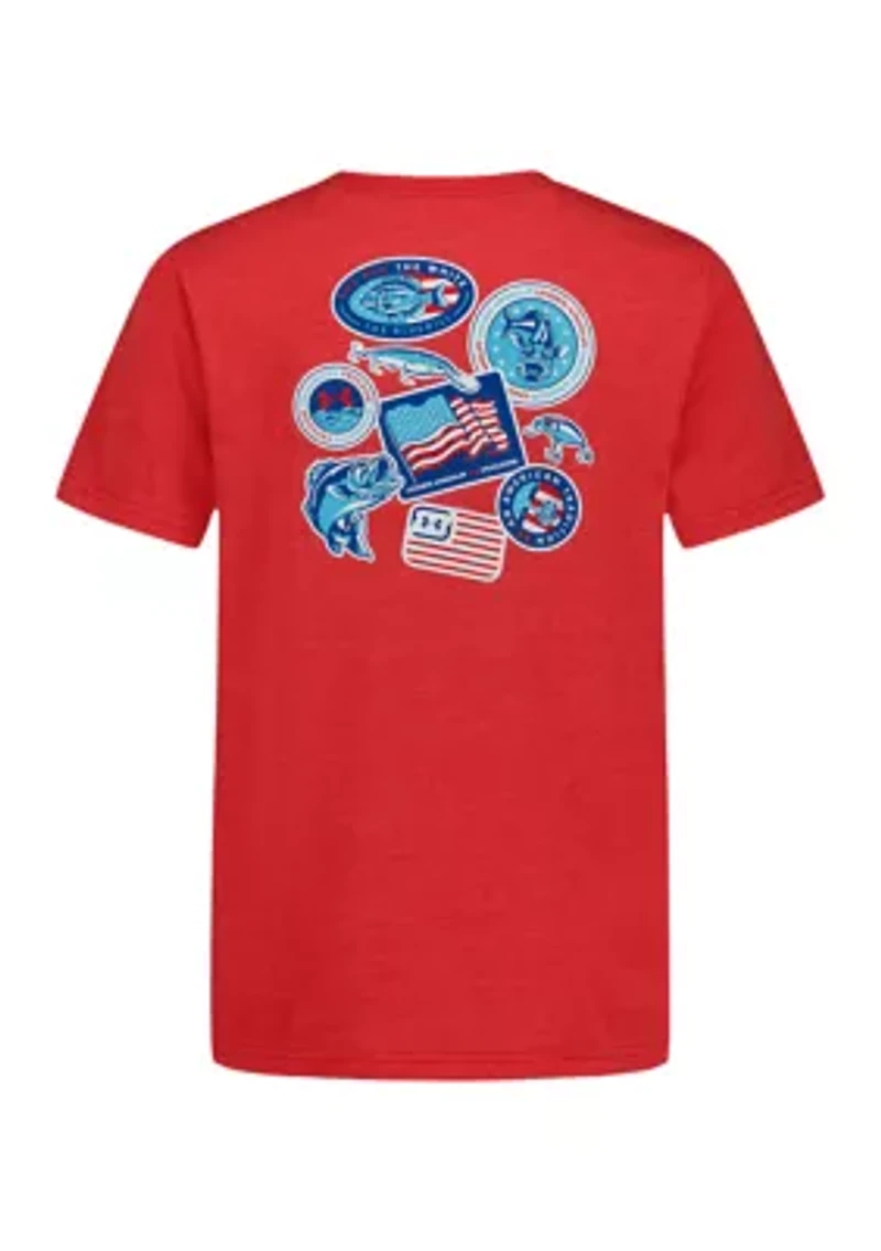 Boys 8-20 Freedom Sticker Graphic T-Shirt