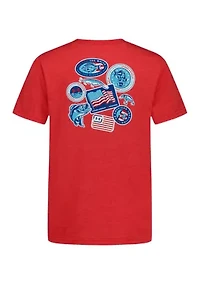 Boys 8-20 Freedom Sticker Graphic T-Shirt