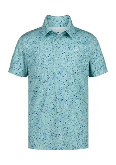 Boys 4-7 Printed Polo Shirt