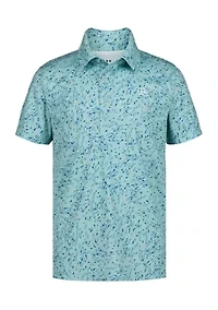 Boys 4-7 Printed Polo Shirt