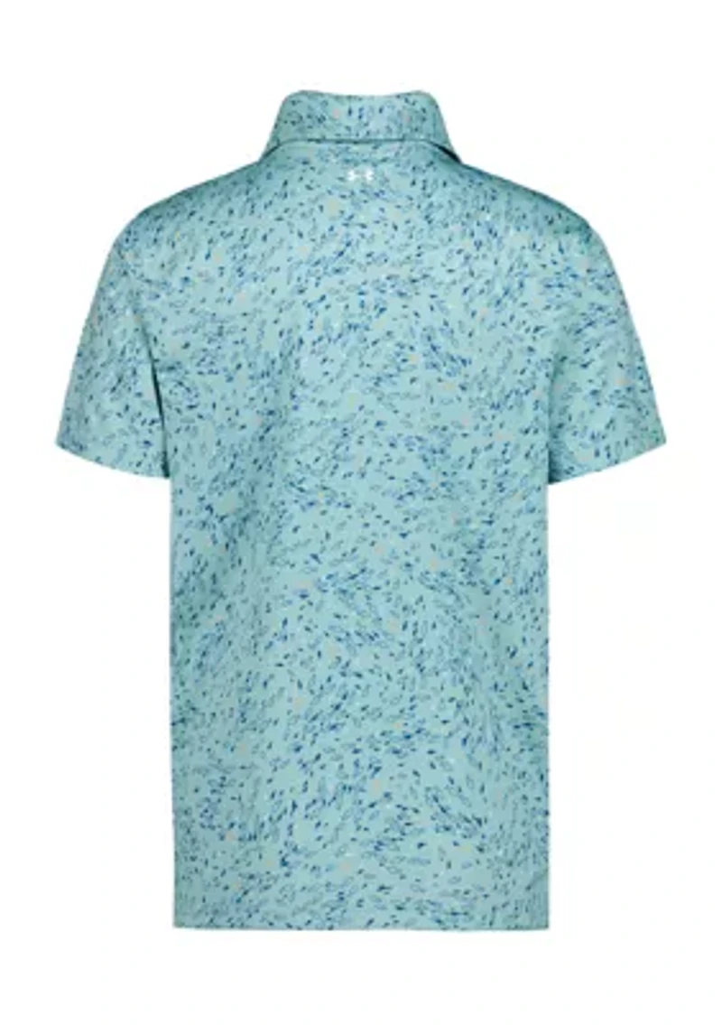 Boys 4-7 Printed Polo Shirt