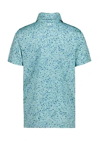 Boys 4-7 Printed Polo Shirt