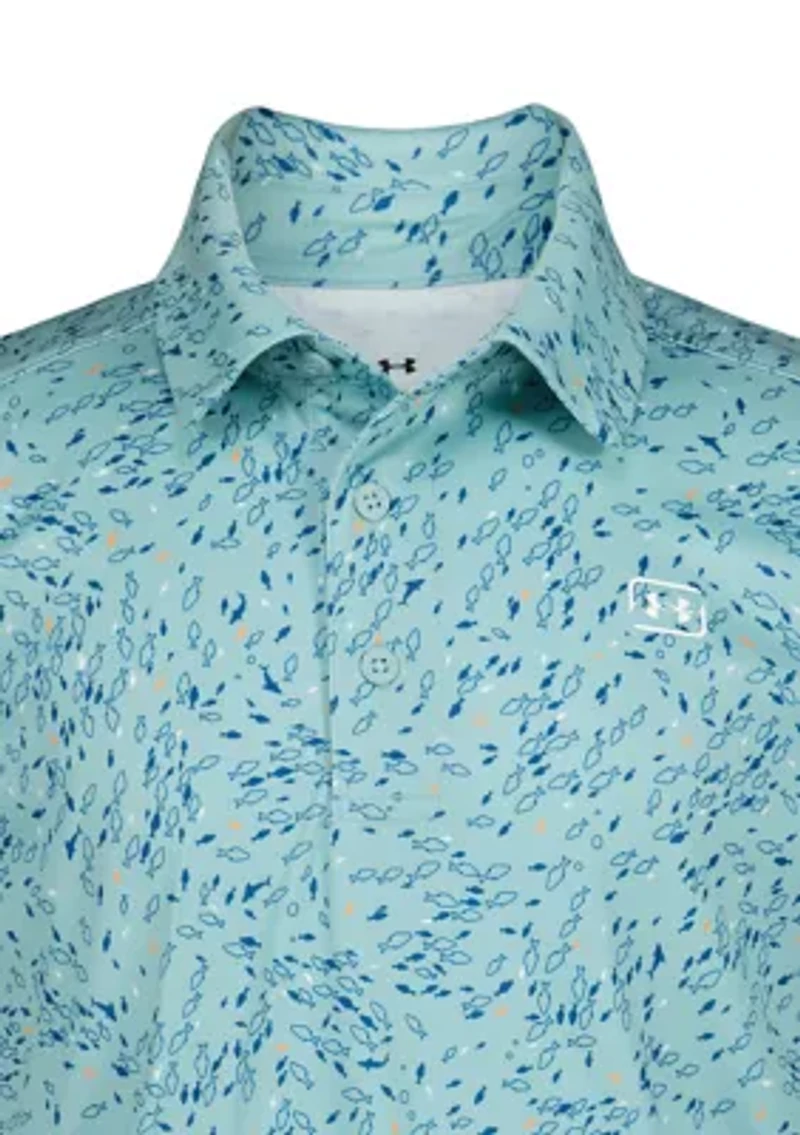 Boys 4-7 Printed Polo Shirt