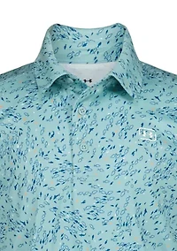Boys 4-7 Printed Polo Shirt