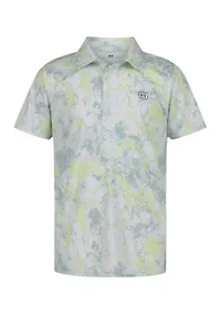 Boys 8-20 Print Polo Shirt