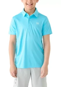 Boys 8-20 Fish Polo Shirt