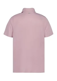 Boys 8-20 Solid Fishing Polo Shirt