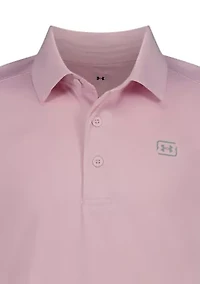 Boys 8-20 Solid Fishing Polo Shirt