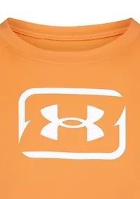 Boys 8-20 Solid UPF 50+ Long Sleeve Logo Graphic Shirt