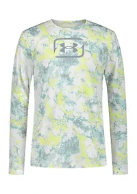 Boys 8-20 UPF 50+ Long Sleeve Printed Shirt