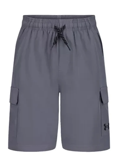 Boys 8-20 Solid Cargo Shorts