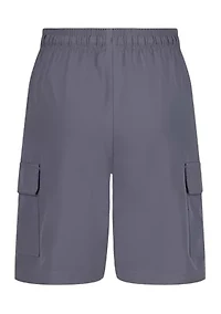 Boys 8-20 Solid Cargo Shorts