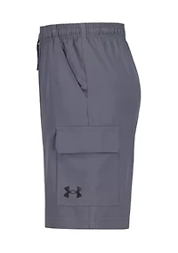 Boys 8-20 Solid Cargo Shorts