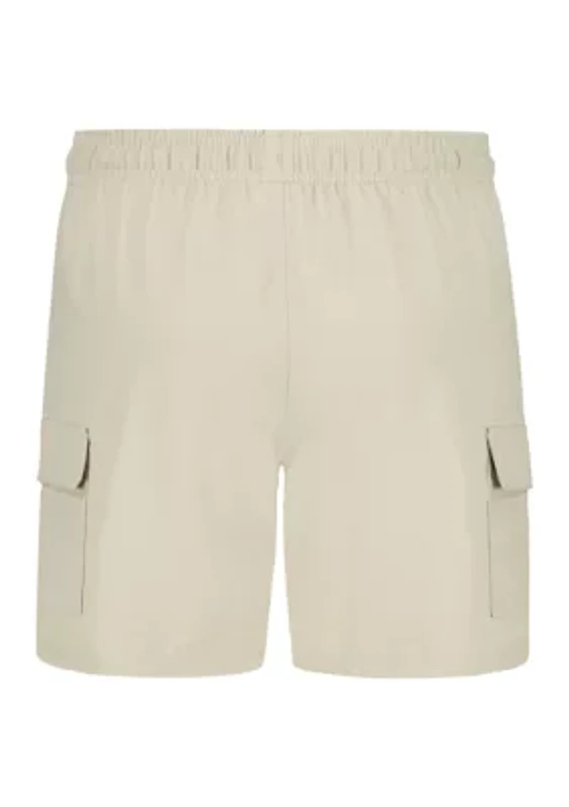Boys 8-20 Solid Cargo Shorts