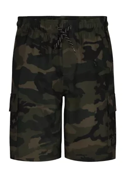 Boys 8-20 Camo Cargo Shorts